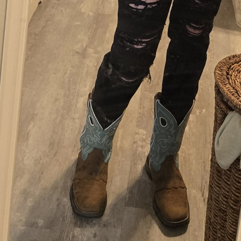 Women's Blue Boots